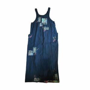 Vintage 1990's V.C. Torias Women's Hand Painted Oversized Jumper S/M